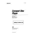 SONY CDP-270 Owner's Manual cover photo