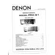 DENON PRAS1 Service Manual cover photo