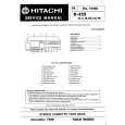 HITACHI DE25 Service Manual cover photo