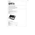 SONY SPP11 Owner's Manual cover photo