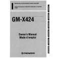 PIONEER GMX424 Owner's Manual cover photo