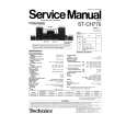 TECHNICS STCH770 Service Manual cover photo
