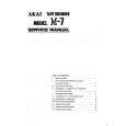 AKAI M7 Service Manual cover photo