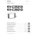 SONY KVC2521D Owner's Manual cover photo