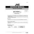JVC AV21D41/BBK Service Manual cover photo