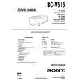 SONY BC-V615 Service Manual cover photo