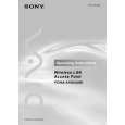 SONY PCWAA100 Owner's Manual cover photo