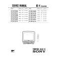 SONY KVM1450B Service Manual cover photo