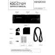 KENWOOD KDCC7l2 Service Manual cover photo
