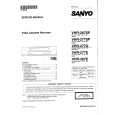 SANYO VHR267SP Service Manual cover photo