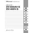 PIONEER DV-600AV-S/TTXZT Owner's Manual cover photo