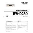 TEAC RW-D280 Service Manual cover photo