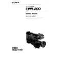 SONY EVW300 VOLUME 1 Service Manual cover photo