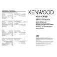 KENWOOD KDCCPS81 Owner's Manual cover photo