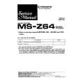 PIONEER MS-Z64 Service Manual cover photo
