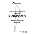 PIONEER X-NM50MD/DBXCN Owner's Manual cover photo