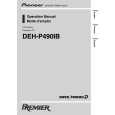 PIONEER DEH-P490IB/XN/UC Owner's Manual cover photo