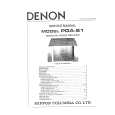 DENON POAS1 Service Manual cover photo