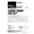 PIONEER VSX511S Service Manual cover photo