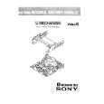 SONY U MECHANIZM Service Manual cover photo