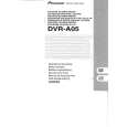 PIONEER DVRA05P Owner's Manual cover photo