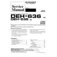 PIONEER DEH-536 Service Manual cover photo