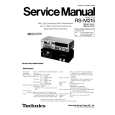 TECHNICS RSM215 Service Manual cover photo