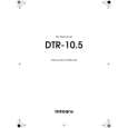 ONKYO DTR105 Owner's Manual cover photo