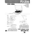 SONY PSLX510 Service Manual cover photo