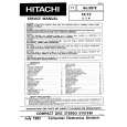 HITACHI HS-FX10 Service Manual cover photo