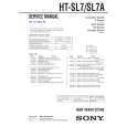 SONY HTSL7 Service Manual cover photo
