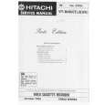 HITACHI VT86E Service Manual cover photo