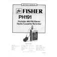 FISHER PH191 Service Manual cover photo
