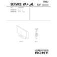 SONY KF-60DX100 Service Manual cover photo