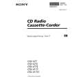 SONY CFDV27/L Owner's Manual cover photo