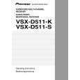 PIONEER VSX-D511-K Owner's Manual cover photo