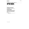 SONY IFS-50K Owner's Manual cover photo
