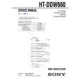 SONY HTDDW660 Service Manual cover photo