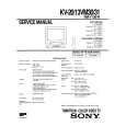 SONY KV13VM30 Service Manual cover photo