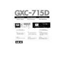 AKAI GXC-715D Owner's Manual cover photo