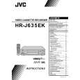 JVC HR-J635EK Owner's Manual cover photo