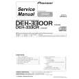 PIONEER DEH-3300REW Service Manual cover photo