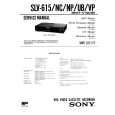 SONY SLV615N/U Service Manual cover photo