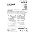 SONY DAV-DZ110 Service Manual cover photo