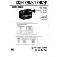 SONY CCDTR202E/EP Service Manual cover photo