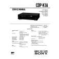 SONY CDPK1A Service Manual cover photo