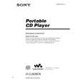 SONY DCJ506CK Owner's Manual cover photo