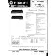 HITACHI VT420E Service Manual cover photo