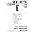 SONY ICFC773 Service Manual cover photo
