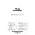 TEAC A-2020 Service Manual cover photo